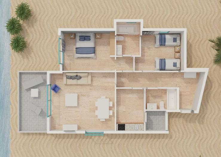 Appartement 2 Chambres 4/6 personnes Appartements Magic Atrium Beach Villajoyosa Appartement 2 Chambres 4/6 personnes Appartements Magic Atrium Beach Villajoyosa