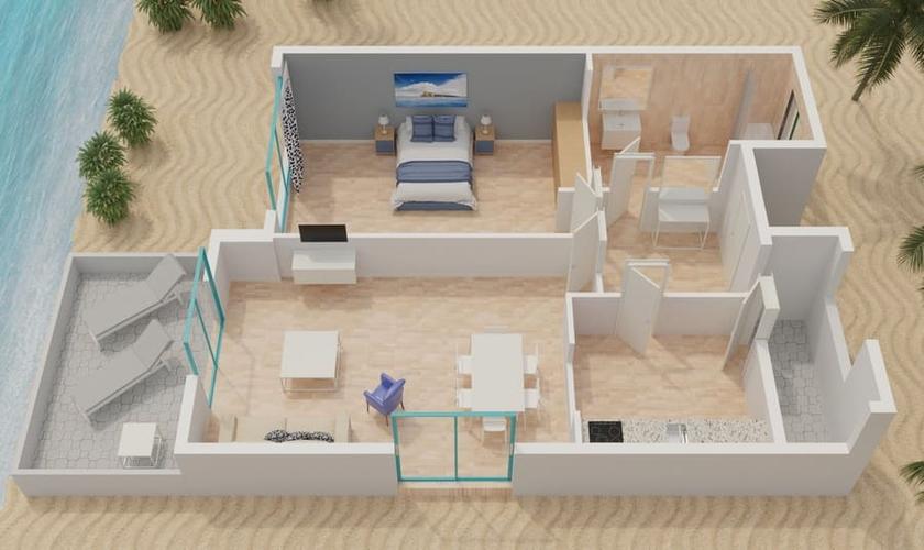 Appartement 1 Chambre 2/4 personnes Appartements Magic Atrium Beach Villajoyosa Appartement 1 Chambre 2/4 personnes Appartements Magic Atrium Beach Villajoyosa