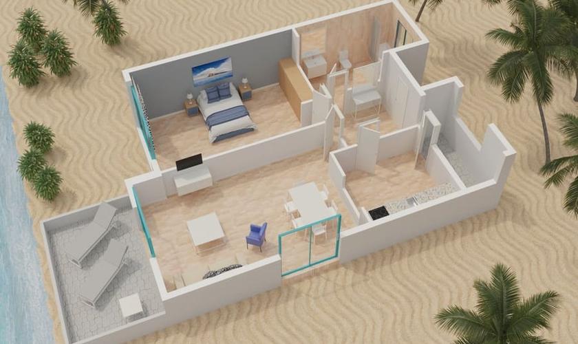 Appartement 1 Chambre 2/4 personnes Appartements Magic Atrium Beach Villajoyosa Appartement 1 Chambre 2/4 personnes Appartements Magic Atrium Beach Villajoyosa